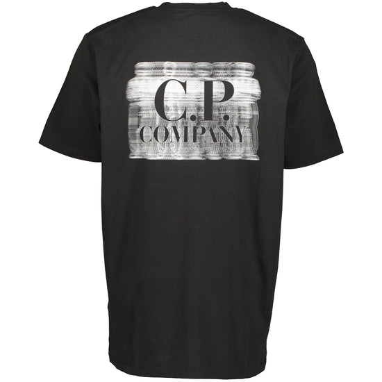 Blurred Logo Jersey T-Shirt - Casual Basement