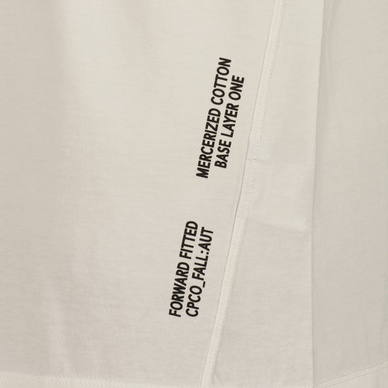 Mercerized Jersey Logo Print T-Shirt - Casual Basement