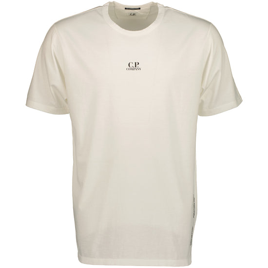 Mercerized Jersey Logo Print T-Shirt - Casual Basement