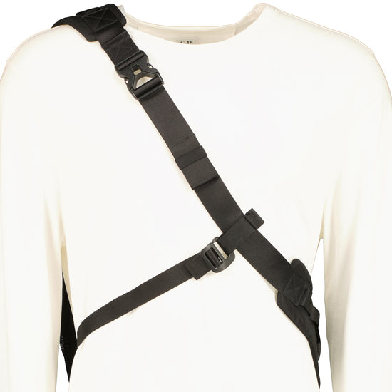 Nylon B Logo Shoulder Bag - Casual Basement