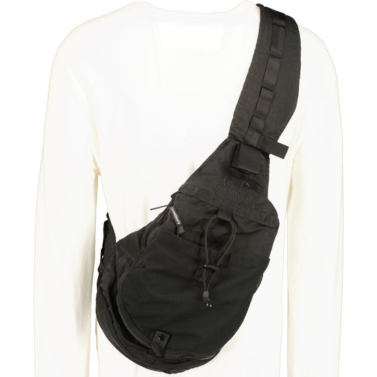 Nylon B Logo Shoulder Bag - Casual Basement