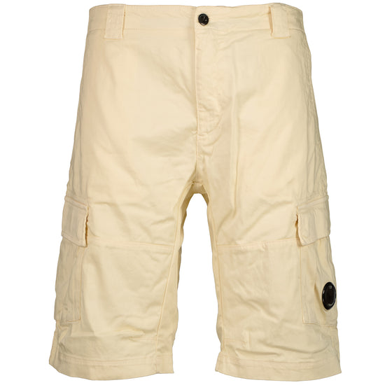 Satin Stretch Lens Cargo Shorts - Casual Basement