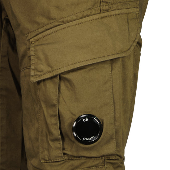 Satin Stretch Lens Cargo Shorts - Casual Basement
