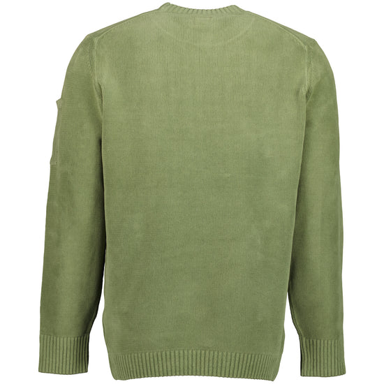 Chenille Crewneck Lens Knit - Casual Basement