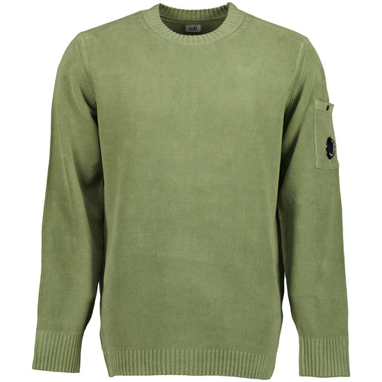 Chenille Crewneck Lens Knit - Casual Basement