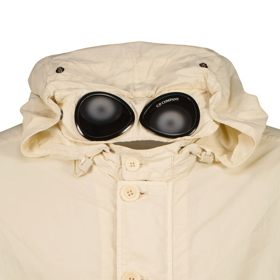 Flatt Nylon Goggle Hooded Overshirt Jacket - Casual Basement