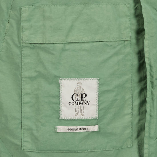 Flatt Nylon Goggle Hooded Overshirt Jacket - Casual Basement