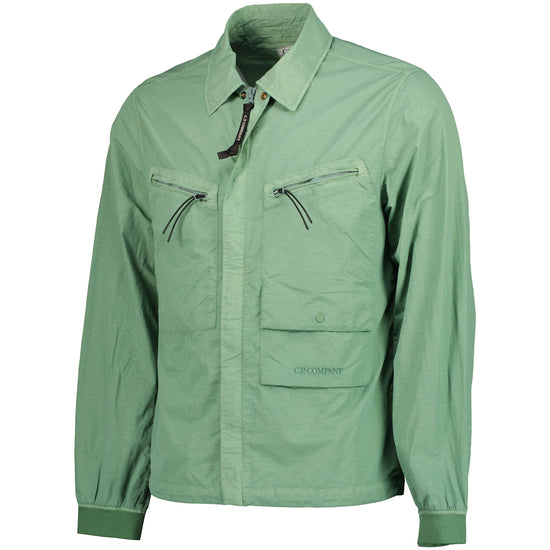 Flatt Nylon Overshirt Jacket - Casual Basement