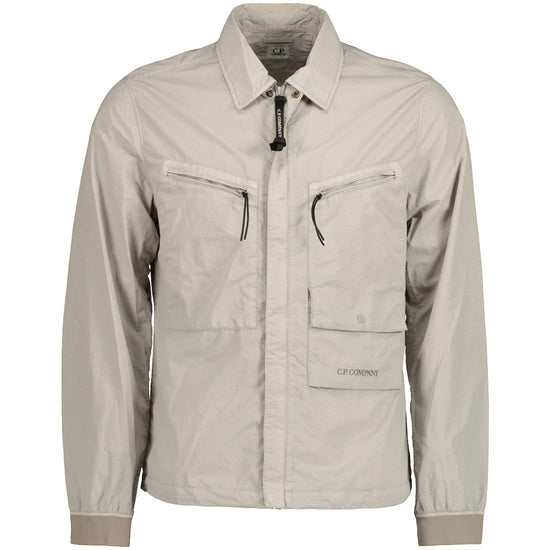 Flatt Nylon Overshirt Jacket - Casual Basement