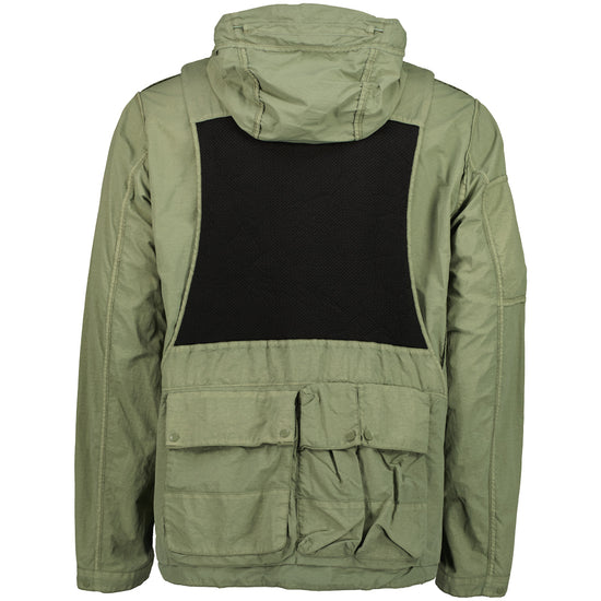 Flatt Nylon Reversible Hooded Lens Jacket - Casual Basement