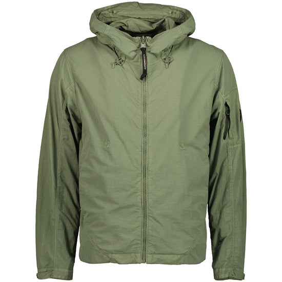 Flatt Nylon Reversible Hooded Lens Jacket - Casual Basement