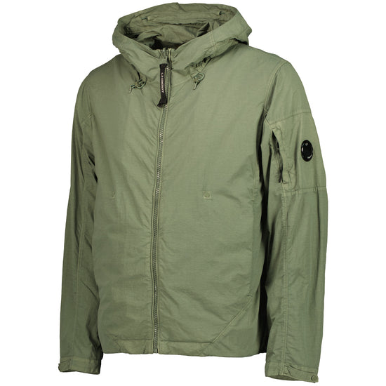 Flatt Nylon Reversible Hooded Lens Jacket - Casual Basement
