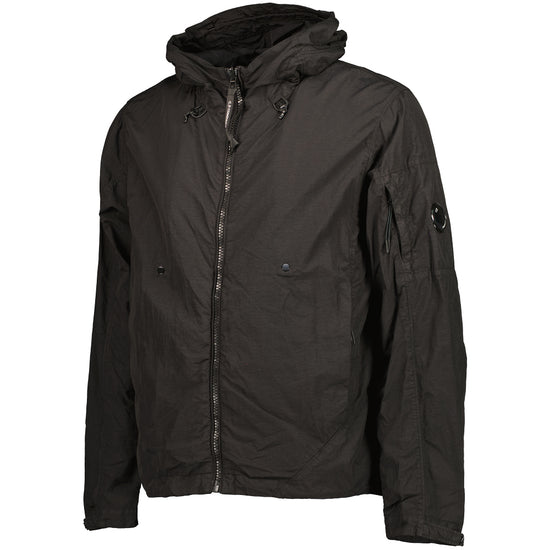 Flatt Nylon Reversible Hooded Lens Jacket - Casual Basement