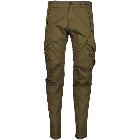 Stretch Satin Lens Cargo Pants - Casual Basement