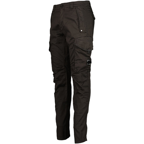 Stretch Satin Lens Cargo Pants - Casual Basement