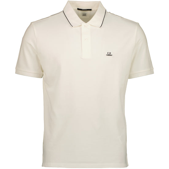 Stretch Piquet Striped Collar Polo - Casual Basement