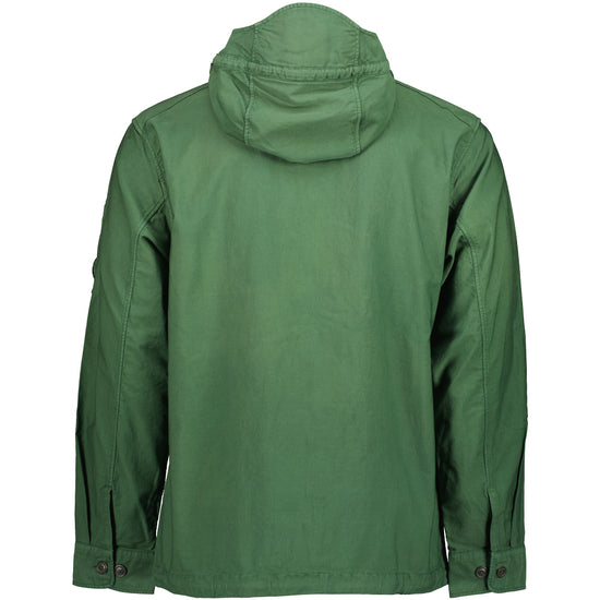 Ottoman Zip Up Lens Overshirt - Casual Basement