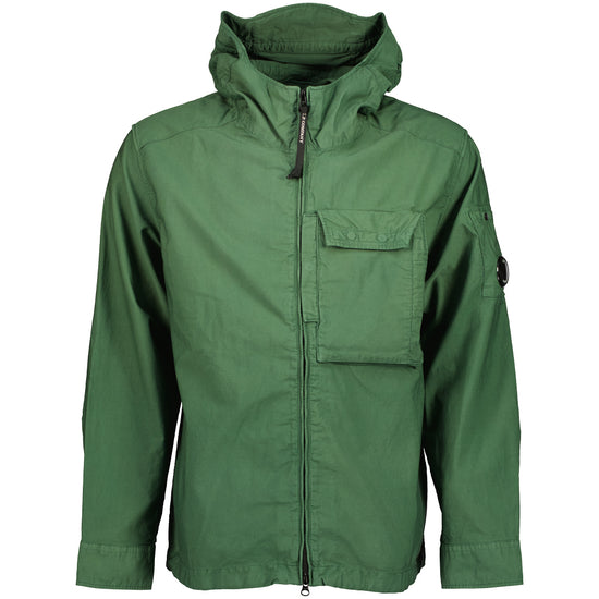 Ottoman Zip Up Lens Overshirt - Casual Basement