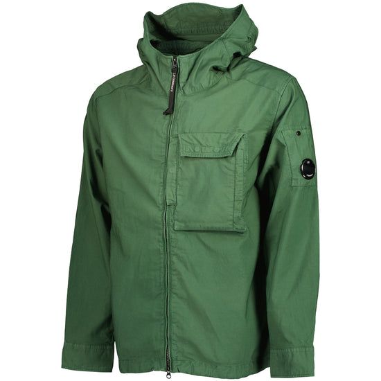 Ottoman Zip Up Lens Overshirt - Casual Basement