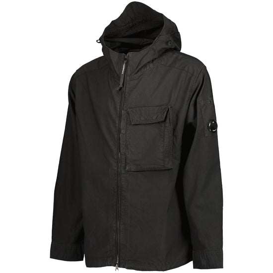 Ottoman Zip Up Lens Overshirt - Casual Basement