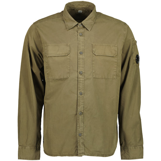 Gabardine Lens Shirt - Casual Basement