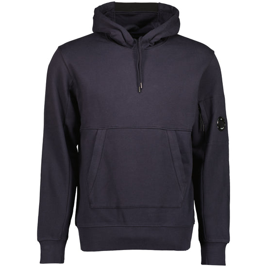 Diagonal Raised Fleece Lens Hoodie - Casual Basement