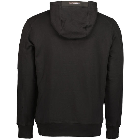 Diagonal Raised Fleece Lens Hoodie - Casual Basement