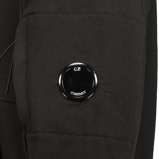 Diagonal Raised Fleece Lens Hoodie