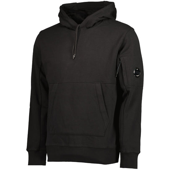 Diagonal Raised Fleece Lens Hoodie - Casual Basement