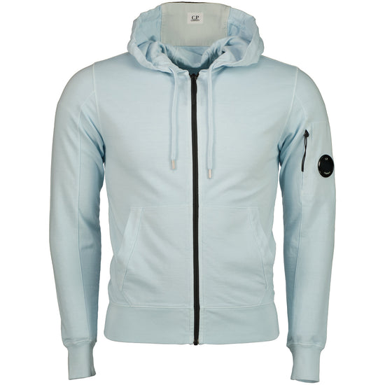 Light Fleece Lens Zip Hoodie - Casual Basement