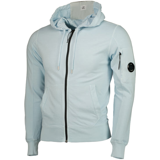 Light Fleece Lens Zip Hoodie - Casual Basement