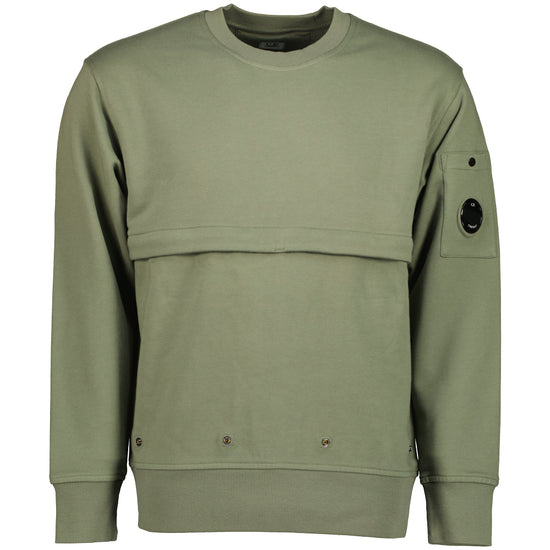 Crewneck Lens Utility Sweatshirt - Casual Basement