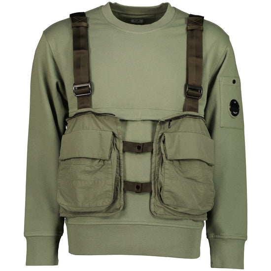 Crewneck Lens Utility Sweatshirt - Casual Basement