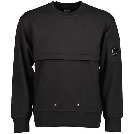 Crewneck Lens Utility Sweatshirt - Casual Basement