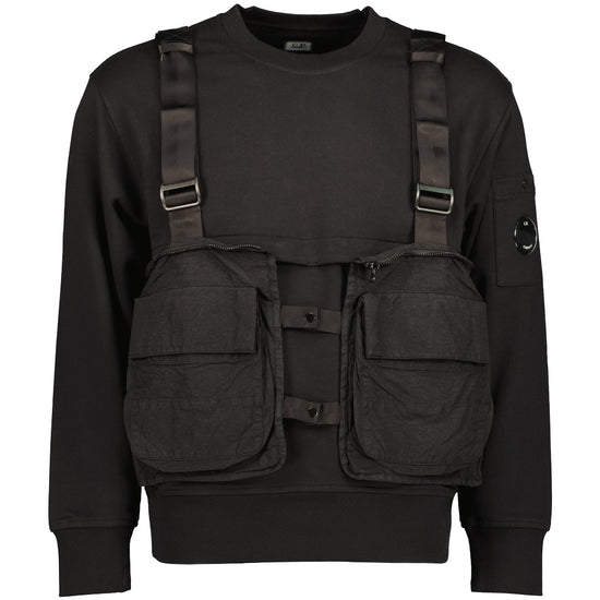 Crewneck Lens Utility Sweatshirt - Casual Basement