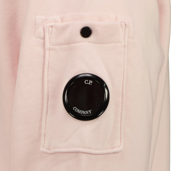 Diagonal Fleece Resist Dyed Lens Sweat - Casual Basement