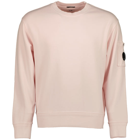 Diagonal Fleece Resist Dyed Lens Sweat - Casual Basement