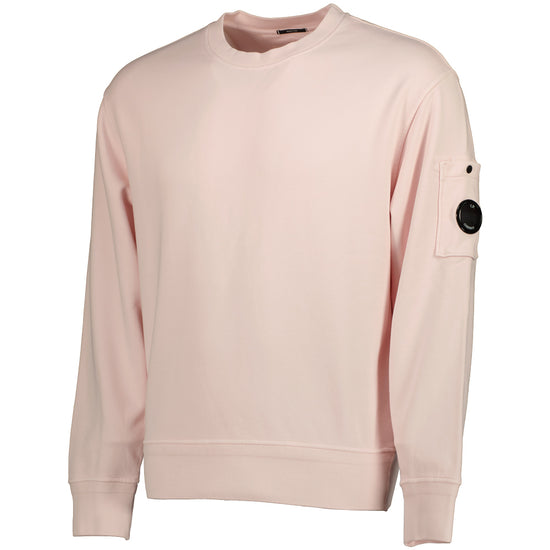 Diagonal Fleece Resist Dyed Lens Sweat - Casual Basement