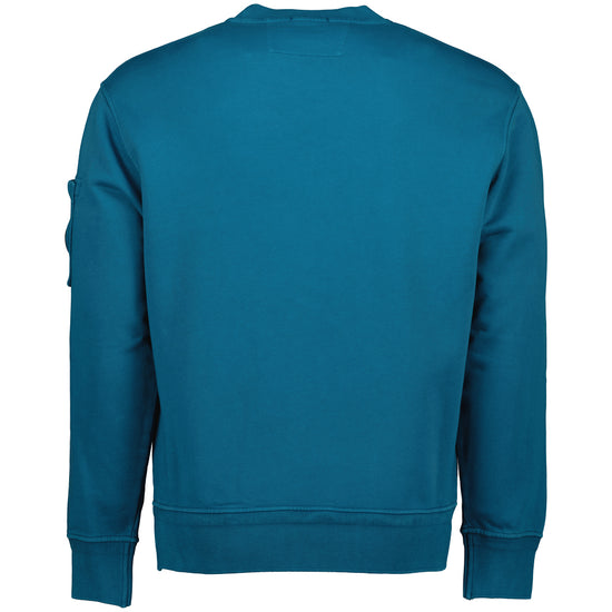 Diagonal Fleece Resist Dyed Lens Sweat - Casual Basement