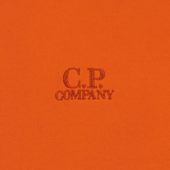 Diagonal Fleece Resist Dyed Logo Sweat - Casual Basement