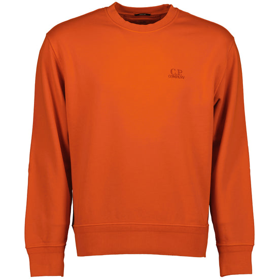 Diagonal Fleece Resist Dyed Logo Sweat - Casual Basement