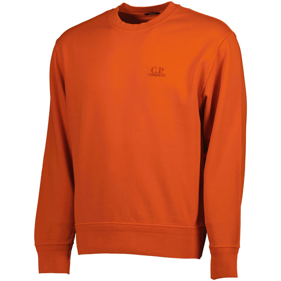 Diagonal Fleece Resist Dyed Logo Sweat - Casual Basement