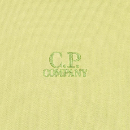 Diagonal Fleece Resist Dyed Logo Sweat - Casual Basement