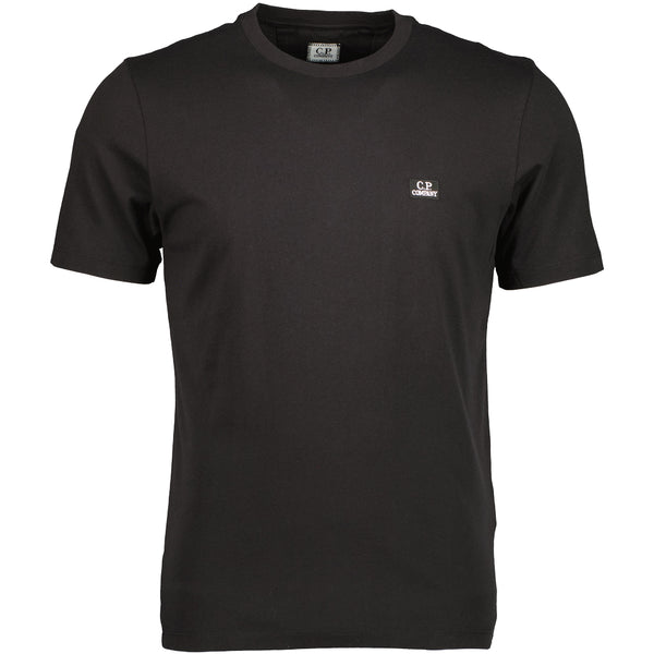 ★C.P. Company★ Logo Short Sleeve T-Shirt Black 12CMTS048A0 MUSINSA | CP Company Logo Short Sleeve T-Shirt - Black