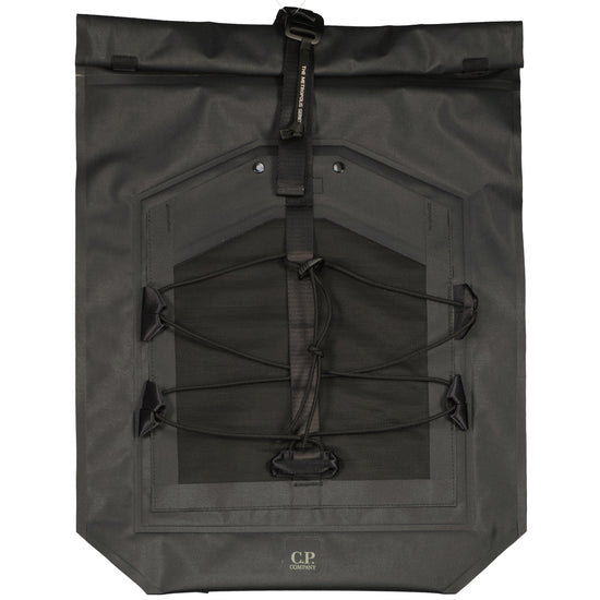 Metropolis Rubber Reps Rolled Backpack - Casual Basement