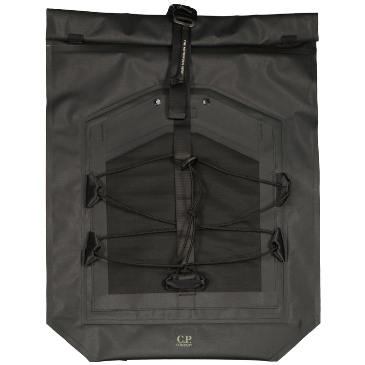 Metropolis Rubber Reps Rolled Backpack - Casual Basement