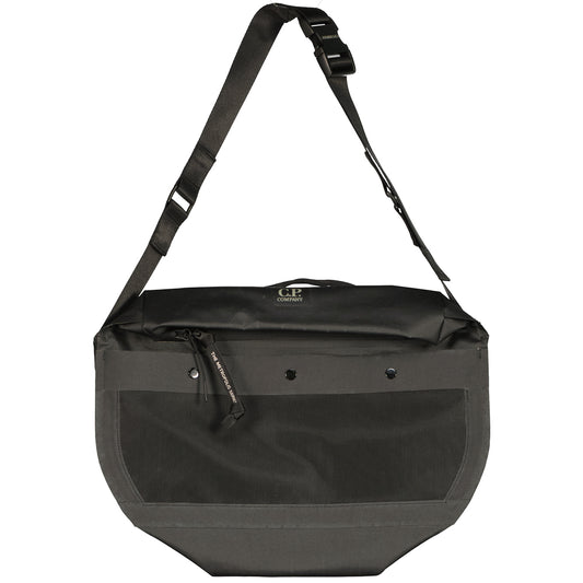 Metropolis Rubber Reps Shoulder Bag - Casual Basement