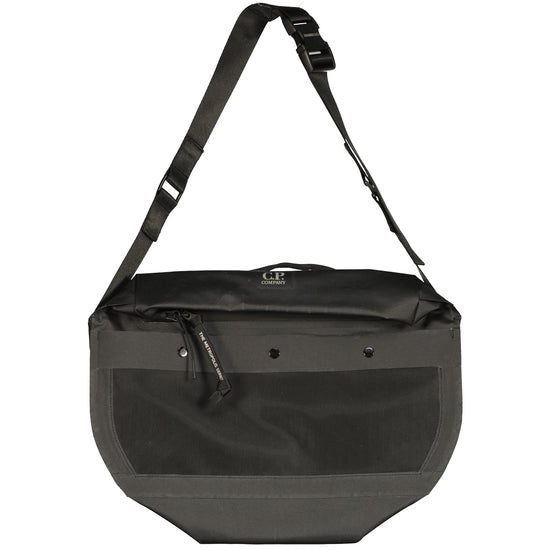 Metropolis Rubber Reps Shoulder Bag - Casual Basement