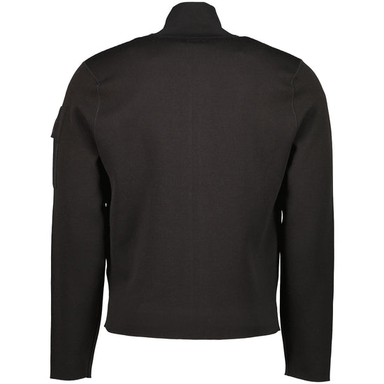 Metropolis Cotton/Nylon Zipped Cardigan - Casual Basement