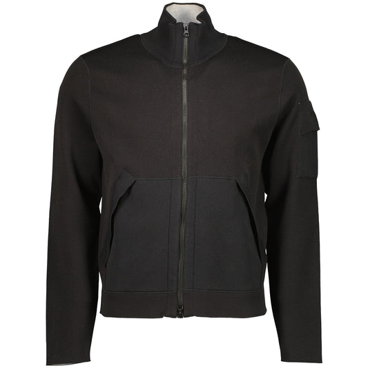 Metropolis Cotton/Nylon Zipped Cardigan - Casual Basement